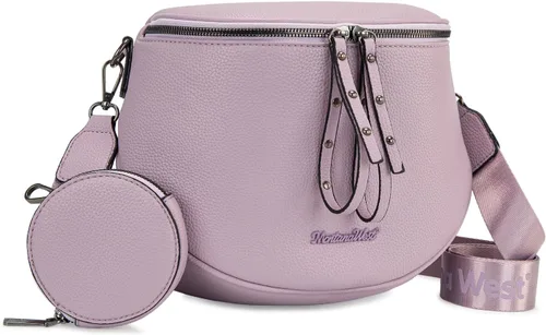 Vista 20 de Montana West Bolsos grandes cruzados para mujeres, bolso de cintura con bandolera ajustable