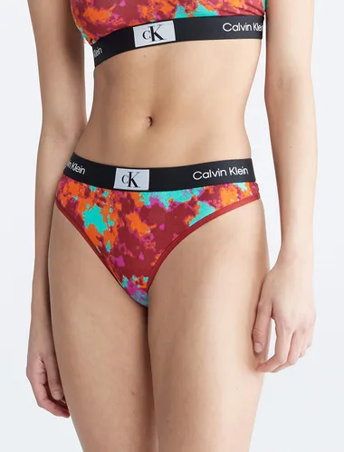 Vista 2 de Calvin Klein Bragas modernas de algodón 1996 para mujer, paquete múltiple