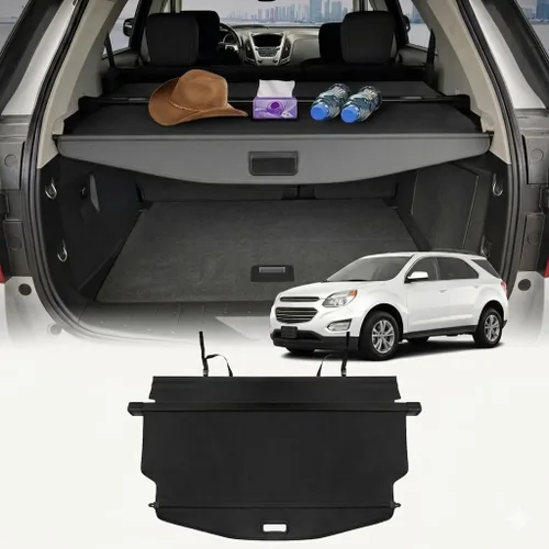 Vista 69 de Powerty - Cubierta de carga para Toyota RAV4 2013-2018, accesorios de cuero