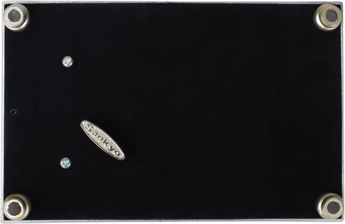 Vista 7 de Cottage Garden Caja de música pequeña con diseño de rosa en relieve en tono plateado con texto en relieve de sobrina Sweet Smile Bring Joy Plays You