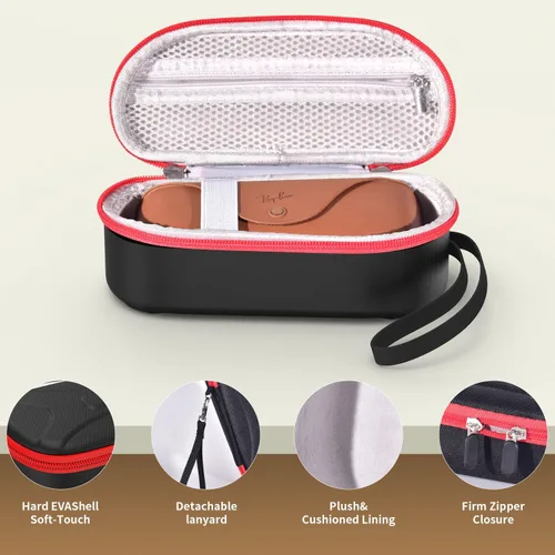 Vista 8 de LUOKE Estuche rígido de transporte para Ray-Ban Meta WayfarerSkylerHeadliner caja de carga con accesorios para gafas inteligentes RayBan