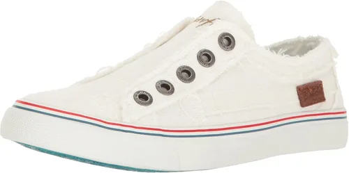 Vista 91 de Blowfish Malibu Maxine Zapatilla de deporte para mujer Ahi Tuna Smoked - Lienzo de 16 onzas