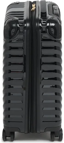 Vista 6 de Karl Lagerfeld Paris Carryon Spinner Wheels Hardside para mujer, Negro -, Carryon Spinner Wheels Hardside