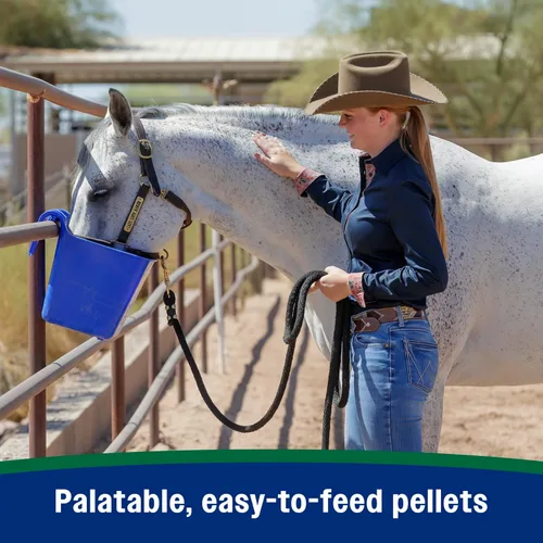 Vista 8 de Farnam Horseshoer's Secret - Suplementos de biotina y pezuñas peleadas, fórmula rica en nutrientes con aminoácidos y ácidos grasos, minerales