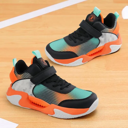 Vista 2 de brooman Zapatos de baloncesto para niños y niñas, zapatos deportivos antideslizantes para la escuela