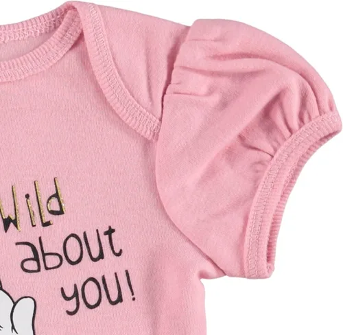 Vista 8 de Disney Conjunto de 4 piezas de Minnie Mouse overol con pantalones y gorro con peto