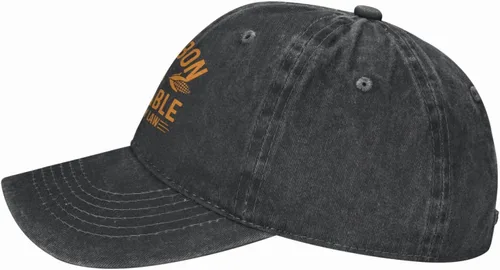 Vista 4 de Philysonic Funny Hat Bourbon is A Vegetable 51% Corn by Law Hat Gorra de béisbol para hombre con sombreros de diseño