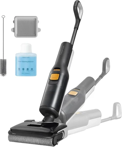 Vista 11 de roborock F25 Aspiradora Ultra de Vapor Húmeda y Seca, Trapeador de Vapor de 356°F y Aspiradora Trapeador Inalámbrica de Agua Caliente de 187°F Todo