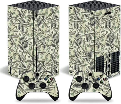Vista 32 de Xbox Series S Stickers Full Body Vinyl Skin Decal Protective Cover for Microsoft Xbox Series S Console and Controllers (Series S A)