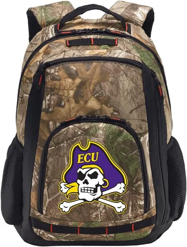 Vista 14 de Broad Bay University Logo Camo Backpack