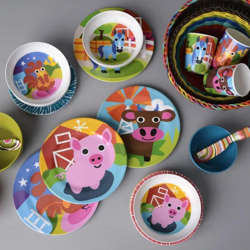 Vista 7 de Vaso infantil para jugo diseño de la selva French Bull, Tazas, S, Farm