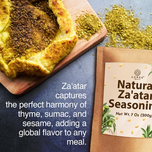 Vista 5 de Zaatar Spice7 Oz Natural Za'atar condimento