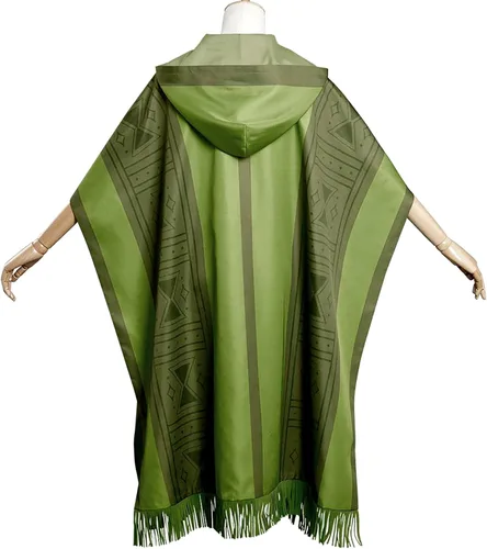 Vista 2 de Disfraz de cosplay para niños, disfraz de Halloween, uniforme de capa para niños y niñas
