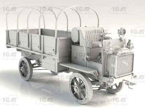 Vista 11 de ICM ICM35655 1:35-FWD Tipo B, WWI Camión del Ejército de EE. UU