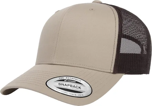 Vista 54 de Yupoong Gorra de camionero retro Multicam de Yp Classics Alpine/Blanco