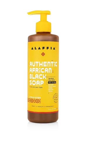 Vista 18 de Autentico jabón negro africano Alaffia, 32 onzas, 32, 1, 1