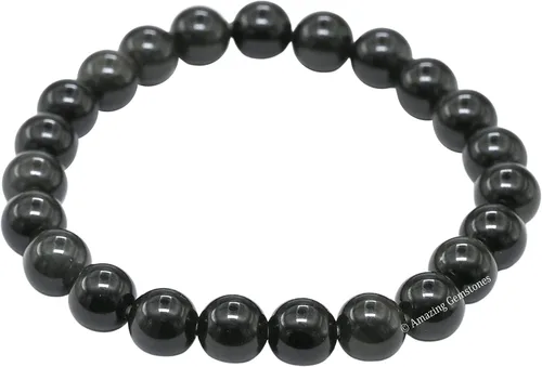Vista 247 de Amazing Gemstone Crystal Bracelet for Women Men's Gifts - Protection Healing Crystal Bracelet - 8mm Gemstone Beaded Stretchable Bracelet Pulseras
