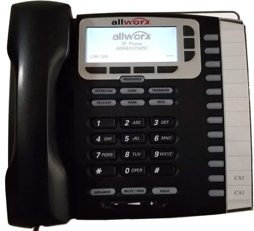 Vista 2 de Allworx Teléfono IP 9212L (renovado)