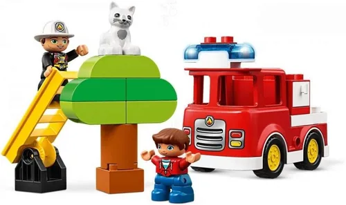 Vista 2 de LEGO DUPLO Town Fire Truck 10901 Bloques de construcción (21 piezas)