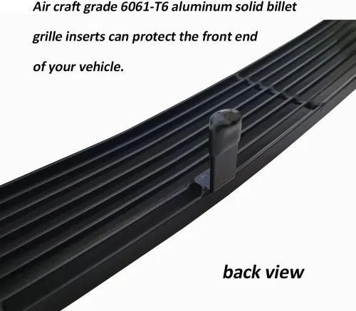 Vista 4 de Rejilla cromada para 2003 2004 2005 2006 Chevy Silverado 1500 SS delantera superior e inferior para parachoques billet inserto para parrilla combo 5