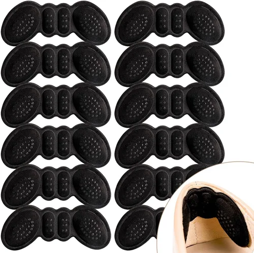 Vista 9 de Almohadillas para el talón para zapatos demasiado grandes: agarre antideslizante para el talón Zapatos de mujer (4 pares) - Insertos acolchados que