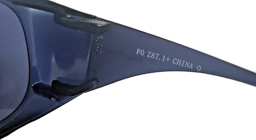 Vista 7 de Solar Shield II Gafas de sol fit-over de policarbonato ahumado