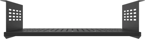 Vista 8 de Soporte de computadora debajo del escritorio para computadoras y PC SFF de factor de forma pequeño, con espacio de 17.3 pulgadas x 4 pulgadas