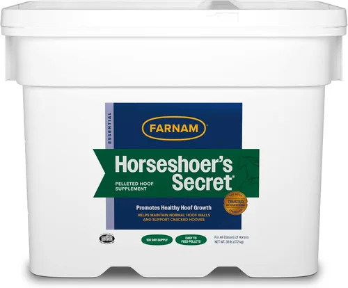 Vista 11 de Farnam Horseshoer's Secret - Suplementos de biotina y pezuñas peleadas, fórmula rica en nutrientes con aminoácidos y ácidos grasos, minerales