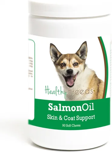 Vista 120 de Healthy Breeds Affenpinscher - Masticables suaves de aceite de salmón, 90