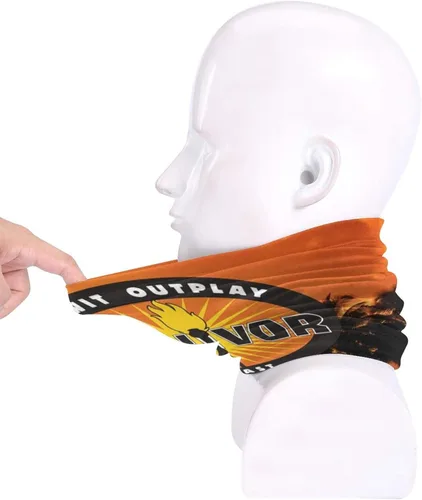 Vista 5 de Survivor Mask Magic Scarf Bandana Pasamontañas Diadema Cuello Polaina