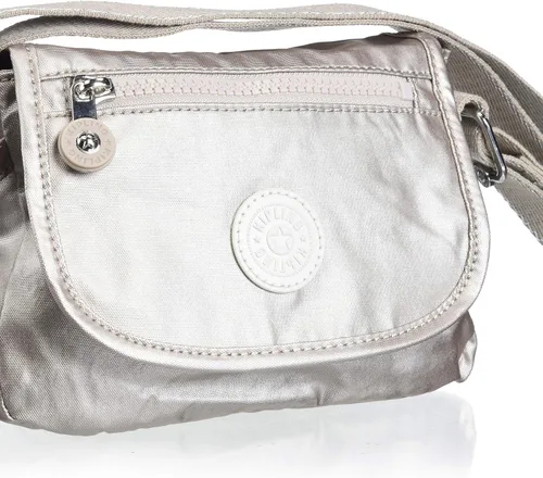 Vista 4 de Kipling Sabian - Bolso bandolera (tamaño pequeño), color metálico