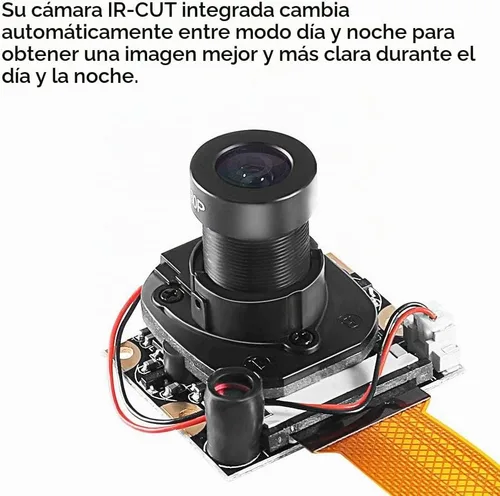 Vista 4 de Para Raspberry Pi 3 Modelo B+ Módulo de cámara Automático IR-Cut Cambio de Visión Día/Nocturna Video Cámara Web Enfoque Ajustable 5MP Sensor OV5647