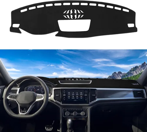 Vista 50 de Tapete de cubierta de salpicadero personalizado para Mazda3 Hatchback, Sedan 2019-2024 2025 2026 (sin HUD), protector antideslizante