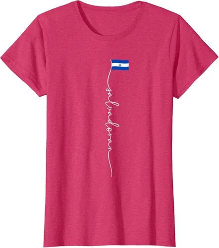 Vista 8 de Camiseta con la bandera salvadoreña de El Salvador