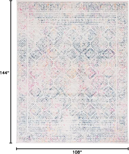 Vista 34 de Safavieh - Alfombra decorativa de la colección Tulum, modelo TUL264F, estilo marroquí, bohemio y desgastado, no suelta pelusa, para sala, vestíbulo