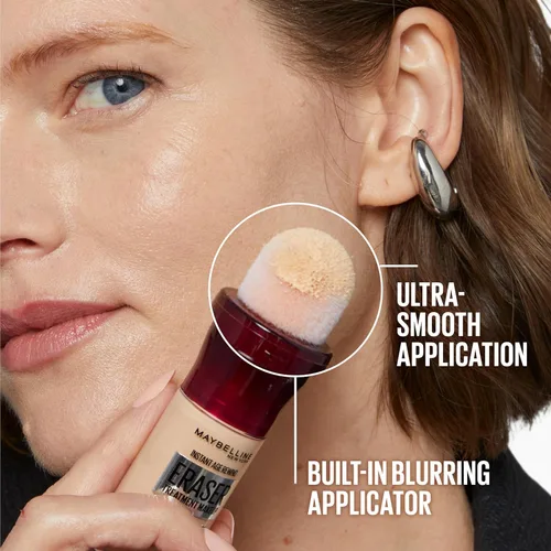 Vista 5 de Maybelline Instant Age Rewind Eraser Foundation con SPF 20 y provitamina B5 hidratante, 110, 1 unidad