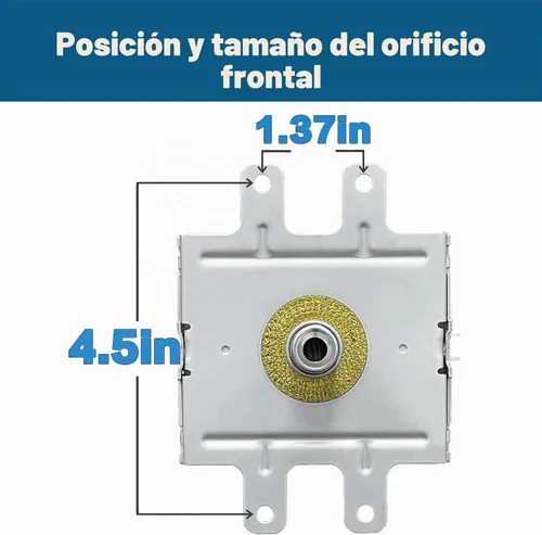 Vista 3 de W10693025 Magnetron 2M253J Compatible para 2m240j, 2m303j, OM75P, 2M248J