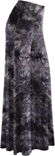 Vista 8 de Made By Johnny Pantalones palazzo elásticos de pierna ancha para mujer, lisos, casuales, cómodos