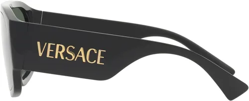 Vista 2 de Versace Woman Sunglasses Red Frame Dark Grey Lenses 0MM