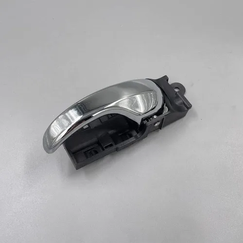 Vista 3 de Manija interior de la puerta del lado del conductor izquierda cromada compatible con Ford F150 1999-2004