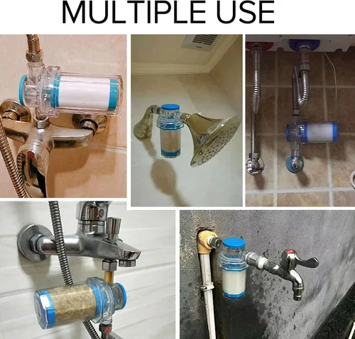 Vista 4 de Lavadora de sedimentos de óxido para el hogar a la impureza, calentador de agua, ducha, filtro de agua, grifo frontal, purificador de agua
