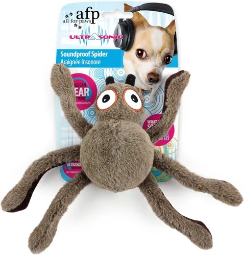 Vista 14 de ALL FOR PAWS Juguete ultrasónico silencioso para cachorros, juguetes cómodos para perros de peluche