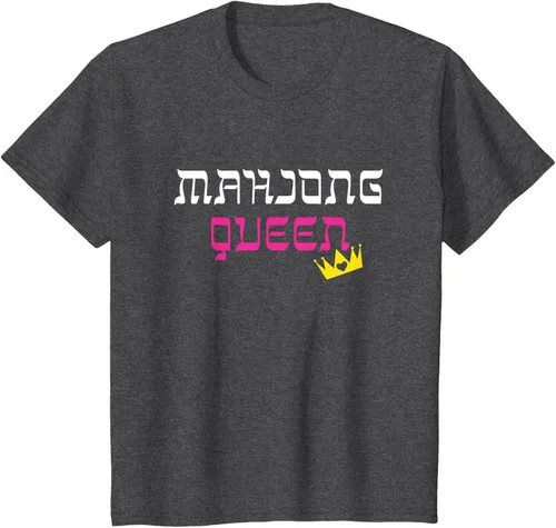 Vista 13 de Mahjong Queen Shirt: Mahjongg Mah-jong Chinese Jewish Game