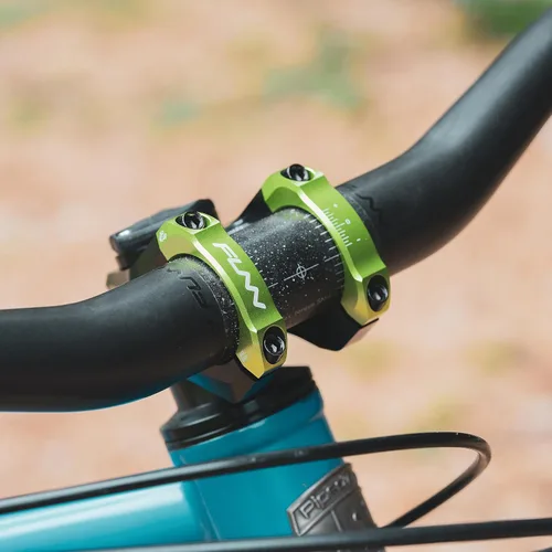 Vista 5 de Funn Vástago de bicicleta ecualizador con cero elevación, con abrazadera de barra de 1.378 in, vástago de bicicleta de aleación de 0 grados