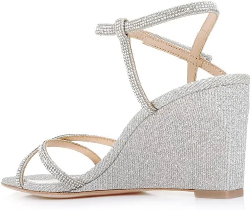 Vista 9 de Badgley Mischka Sandalias de cuña Reagan para mujer