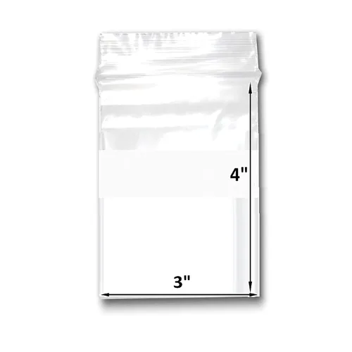 Vista 16 de 200 bolsas de plástico transparente de 6 x 9 pulgadas, bolsas de polietileno con cierre resellable de 2 mil con cierre resellable Claro