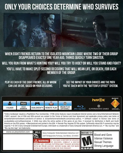 Vista 2 de Until Dawn - PlayStation 4