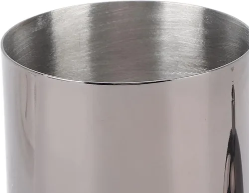 Vista 4 de Soportes para hisopos de algodón de acero inoxidable, tarro de almacenamiento de bolas de algodón cosmético, duradero, multiusos, a prueba de polvo