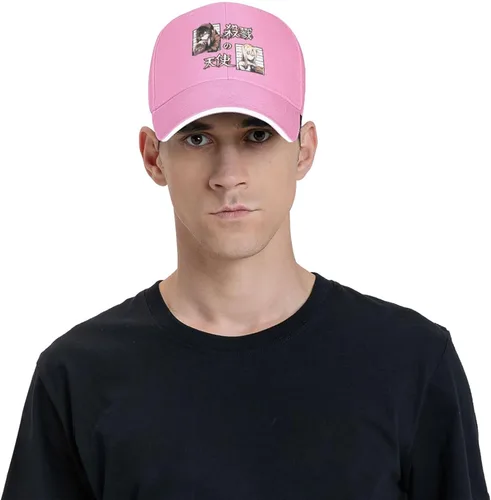 Vista 9 de Angels of Death Cap Tradition 3D Printed Cartoon Adjustable Baseball Hat for Unisex Black