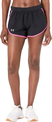 Vista 29 de Under Armour Women's Fly by 2.0 Running Shorts (027) negro / azul glaciar / reflectante